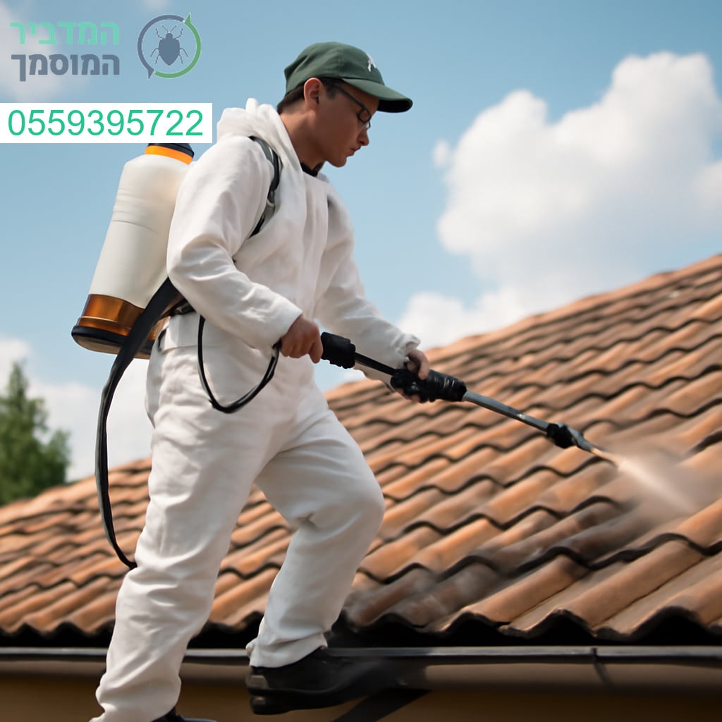 הדברה בגג רעפים עם שירות מקצועי ומחירים משתלמים