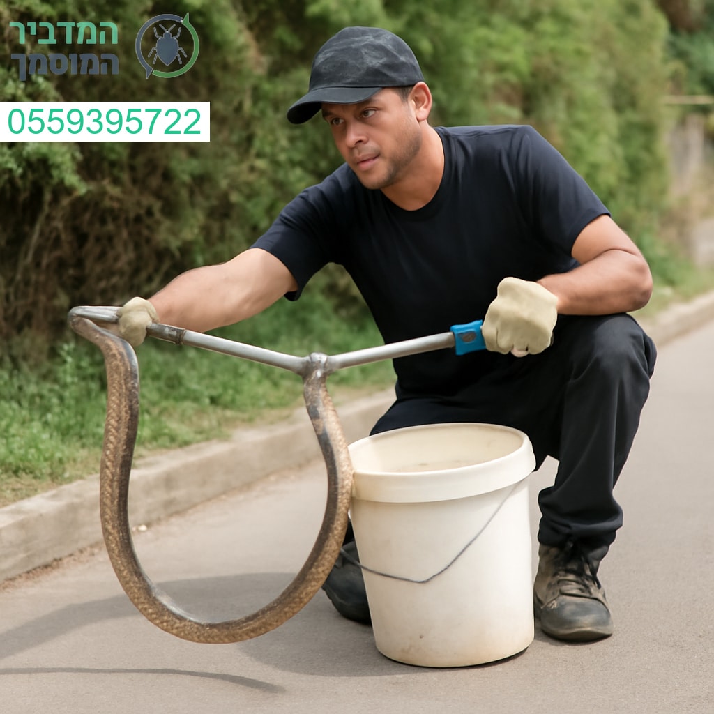 לכידה מקצועית של נחש בהוד השרון – בטיחות, ניסיון ותגובה מהירה! 🐍
📞 055-9395722 | **המדביר המוסמך**