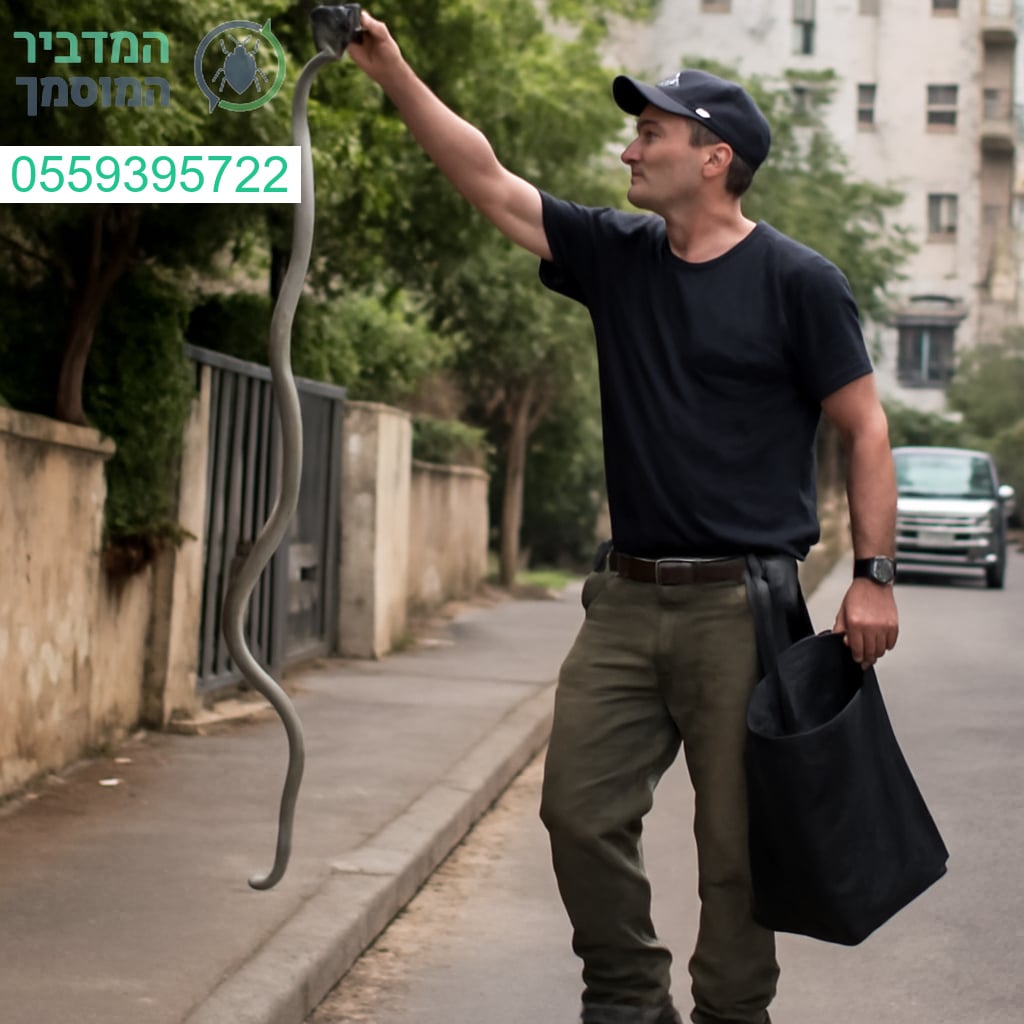 לכידה מקצועית של נחש במרכז העיר – כשבטיחות התושבים מעל הכול.
📍 פתח תקווה | ☎️ 055-9395722 | המדביר המוסמך 🐍