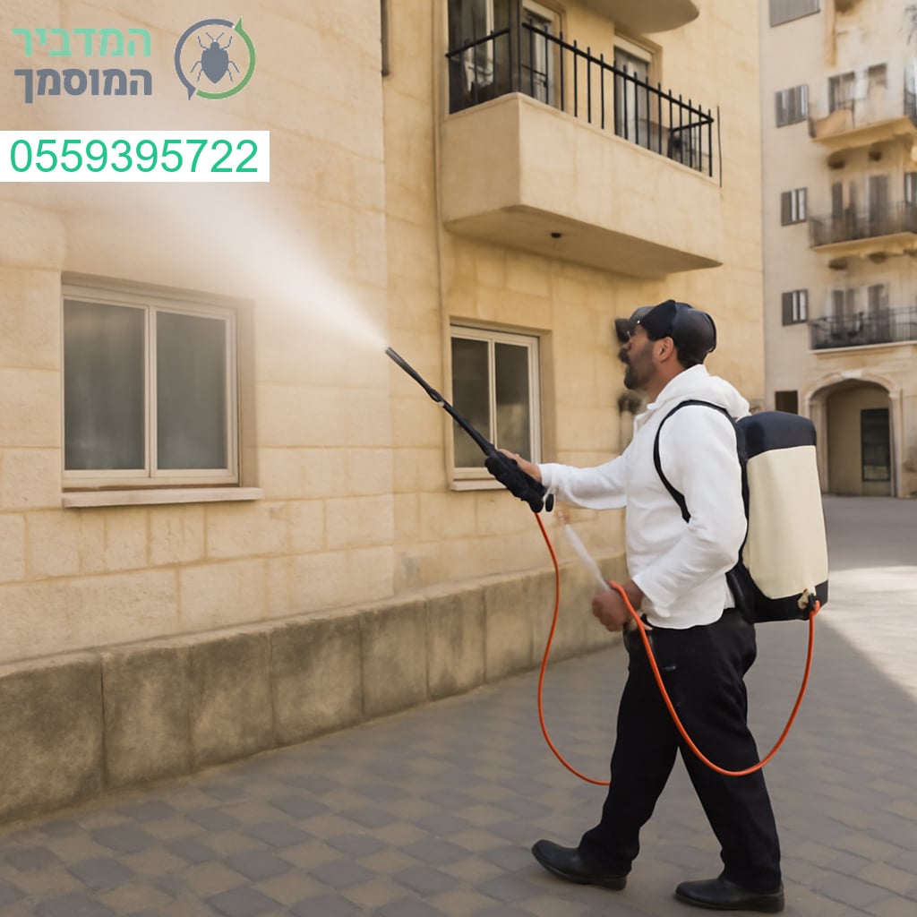 הדברה מקצועית ויסודית בבניין מגורים בביתר עילית למניעת מזיקים ושמירה על סביבה נקייה ובטוחה