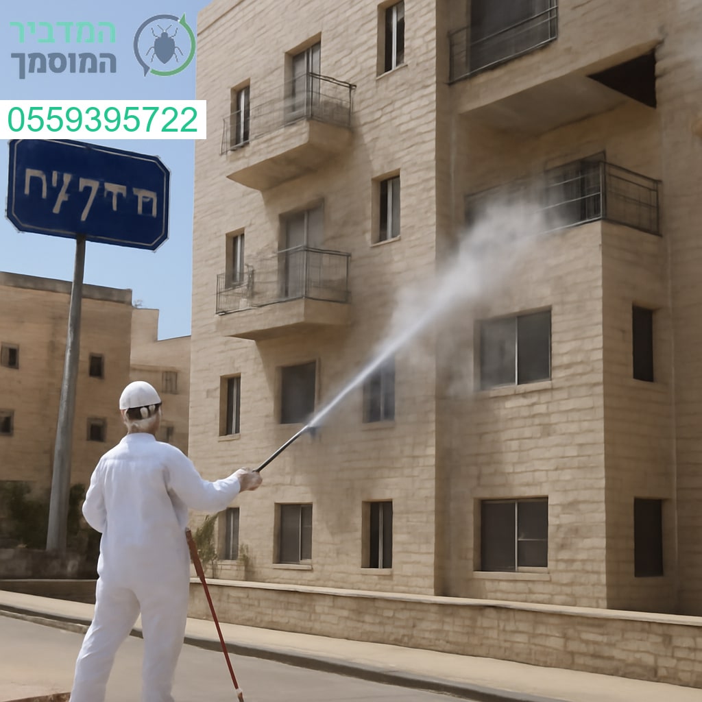 ריסוס מקצועי לבניין מגורים בביתר עילית לביצוע הדברה יסודית ואפקטיבית