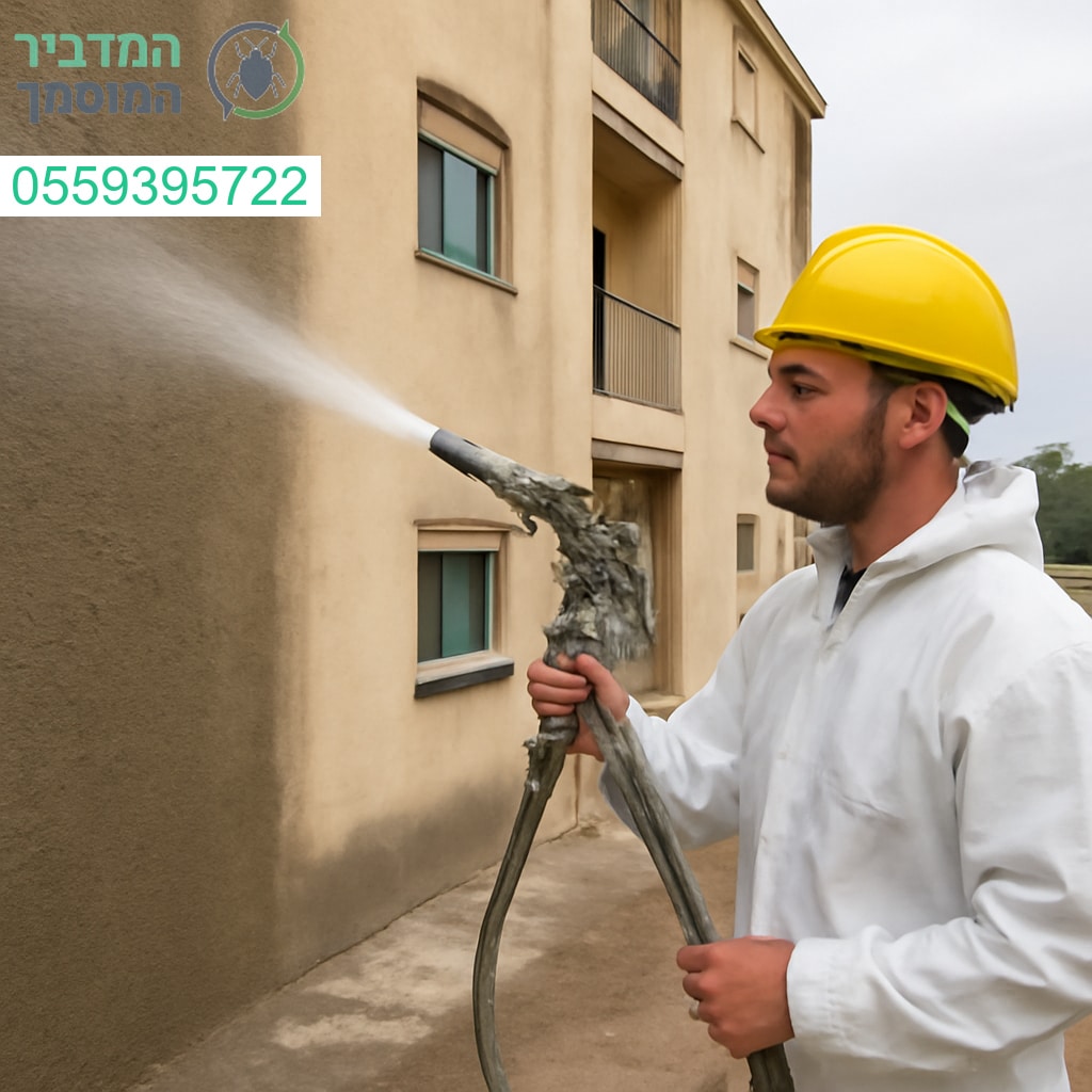 ריסוס מקצועי ויסודי לבניין מגורים בעתלית לביעור מזיקים ולשמירה על סביבה נקייה ובטוחה