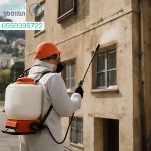 ריסוס מקצועי לבניין בחיפה לביצוע הדברה יסודית ואפקטיבית ברמה הגבוהה ביותר