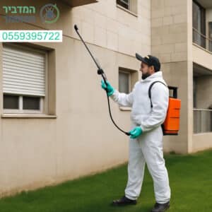 ריסוס מקצועי לבניין בחדרה להגנה מירבית מפני מזיקים