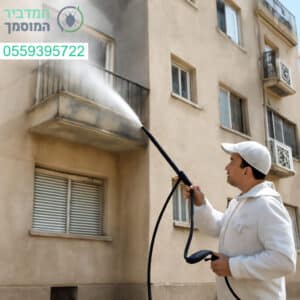 ריסוס מתקדם לבניין בעפולה לביצוע הדברה יסודית ושמירה על סביבה נקייה ובטוחה