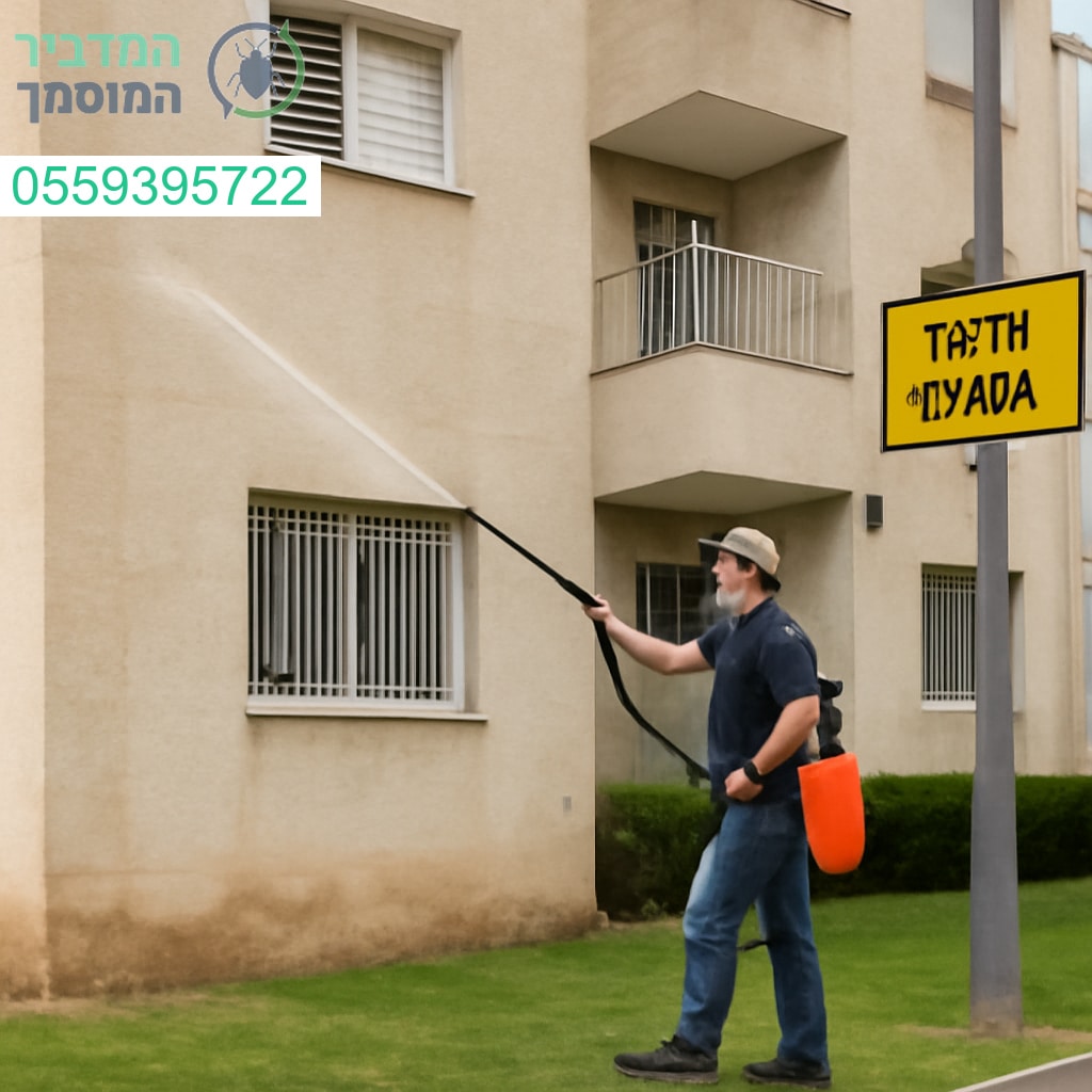 ריסוס מקצועי לבניין בראשון לציון להגנה מושלמת מפני מזיקים