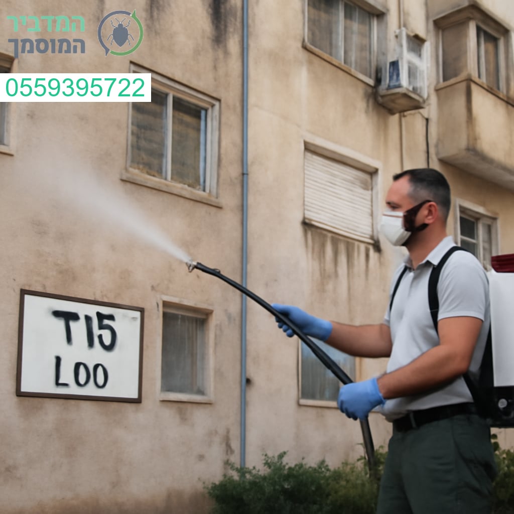 ריסוס מקצועי לבניין בלוד כחלק מטיפול כולל נגד מזיקים לשמירה על סביבה נקייה ובטוחה