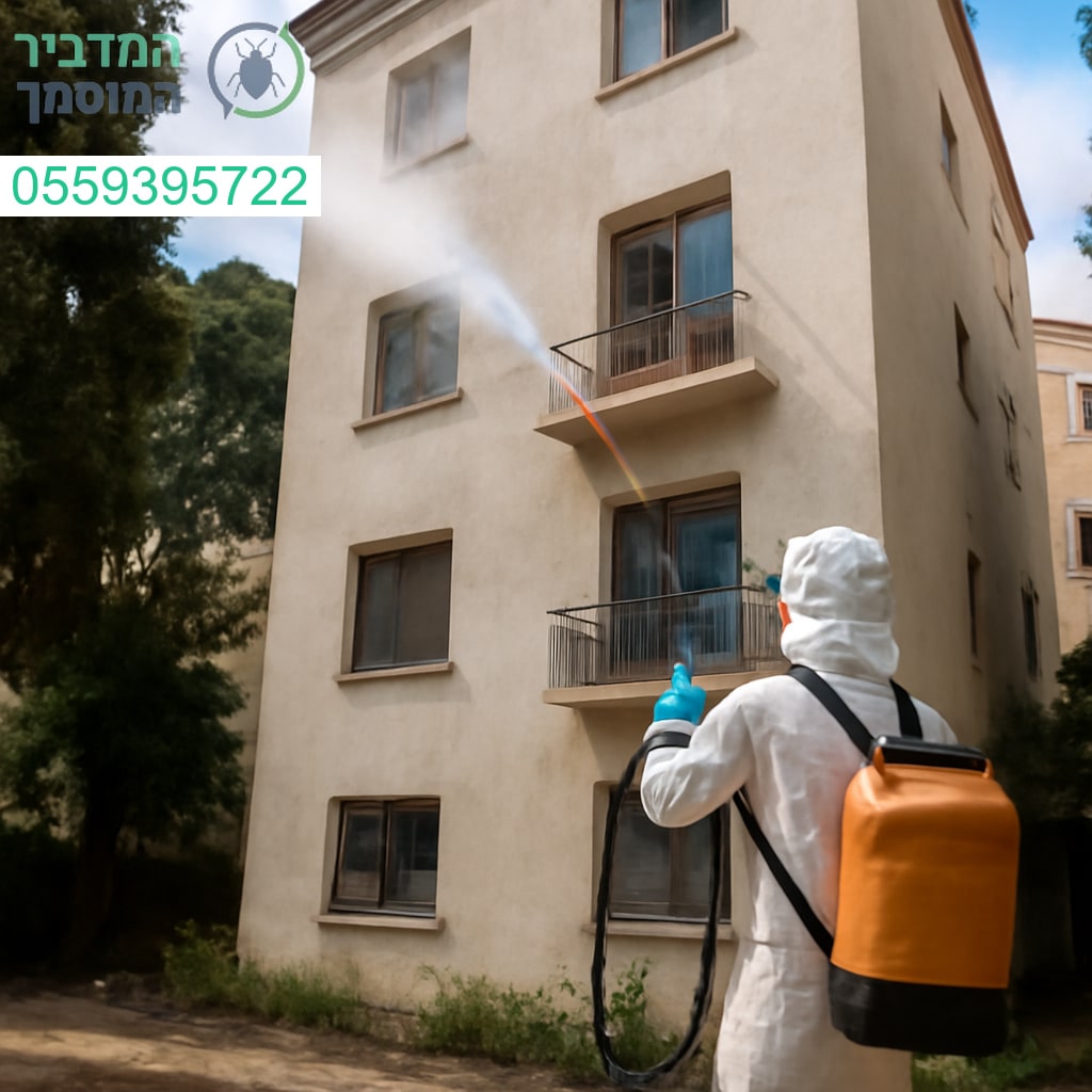ריסוס מקצועי לבניין מגורים בכפר סבא להגנה מלאה מפני מזיקים