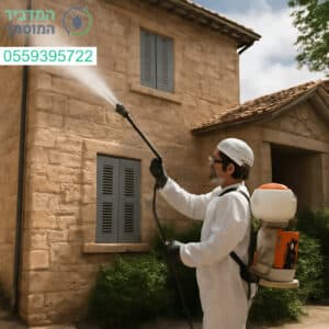 ריסוס מקצועי לבניין בזיכרון יעקב להגנה מקסימלית מפני מזיקים