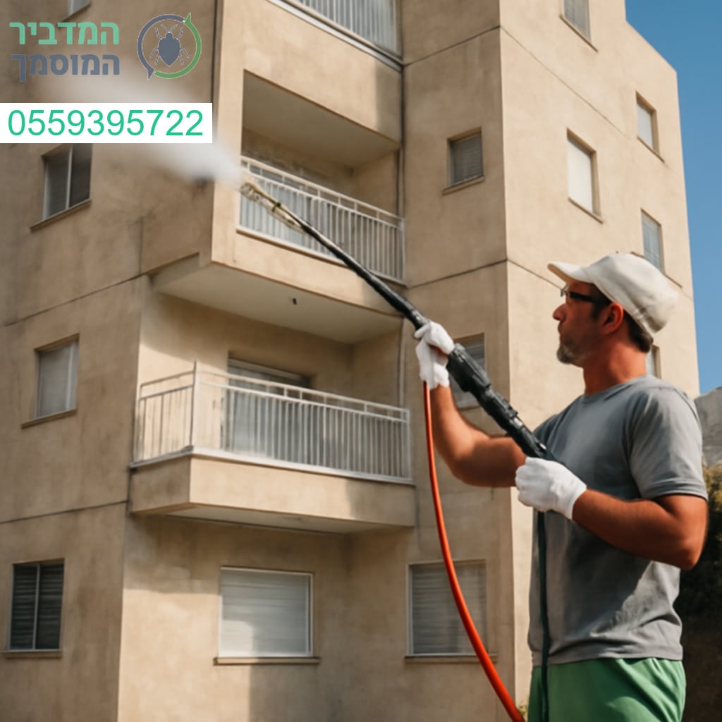 ריסוס מתקדם לבניין בנתיבות עם ציוד מקצועי ושירות ללא פשרות