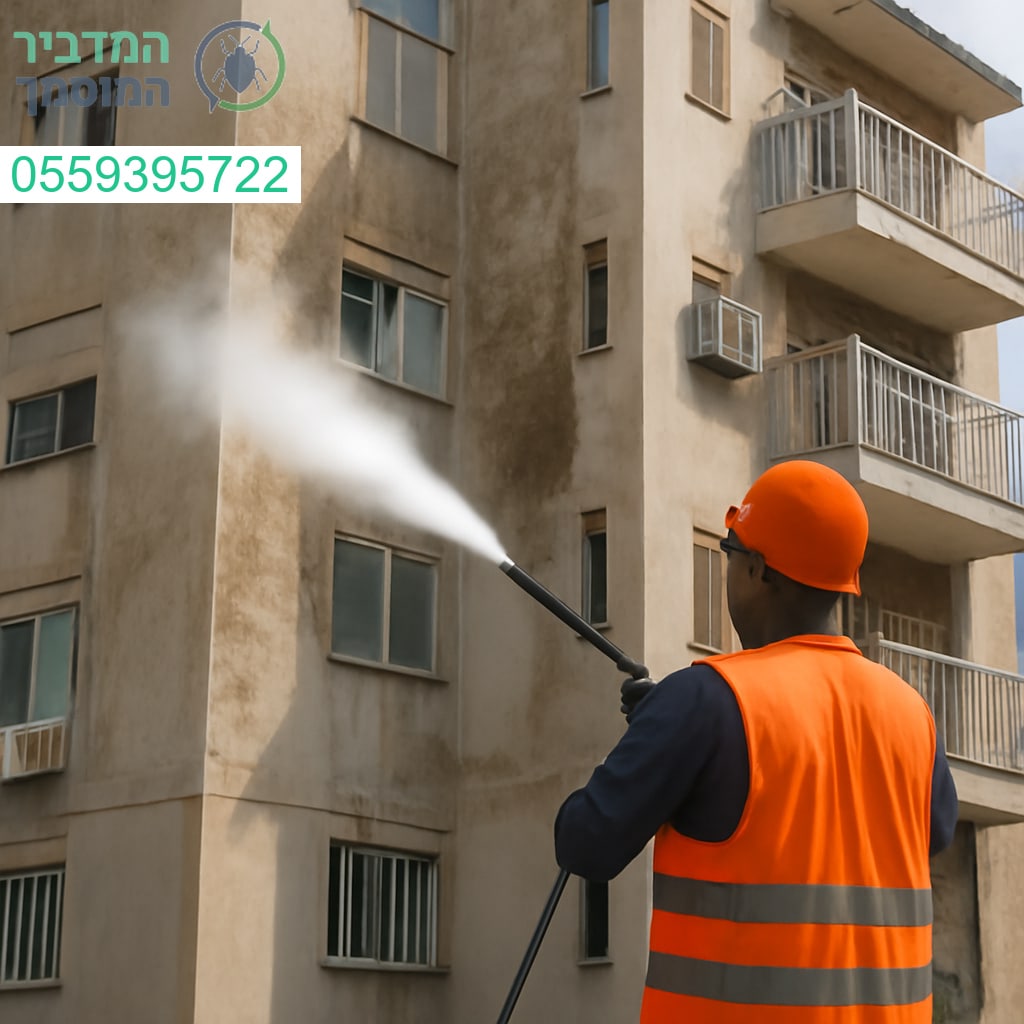 ריסוס מקצועי לבניין מגורים בנתיבות לביצוע הדברה יסודית ואפקטיבית