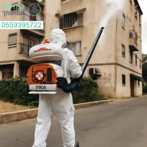 ריסוס מקצועי לבניין ברמלה עם ציוד מתקדם ותוצאות מעולות