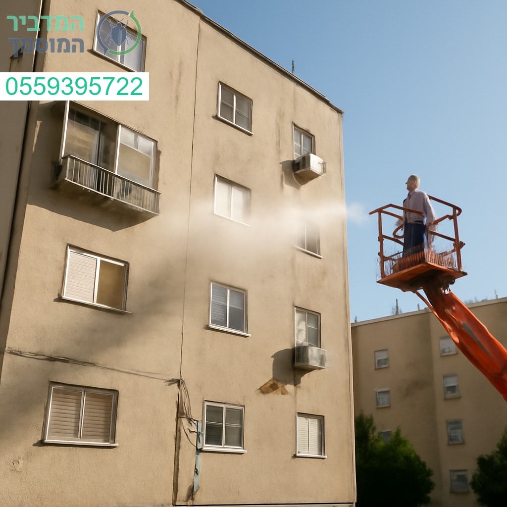 ריסוס מקצועי לבניין מגורים באור יהודה לבטיחות וניקיון ברמה הגבוהה ביותר