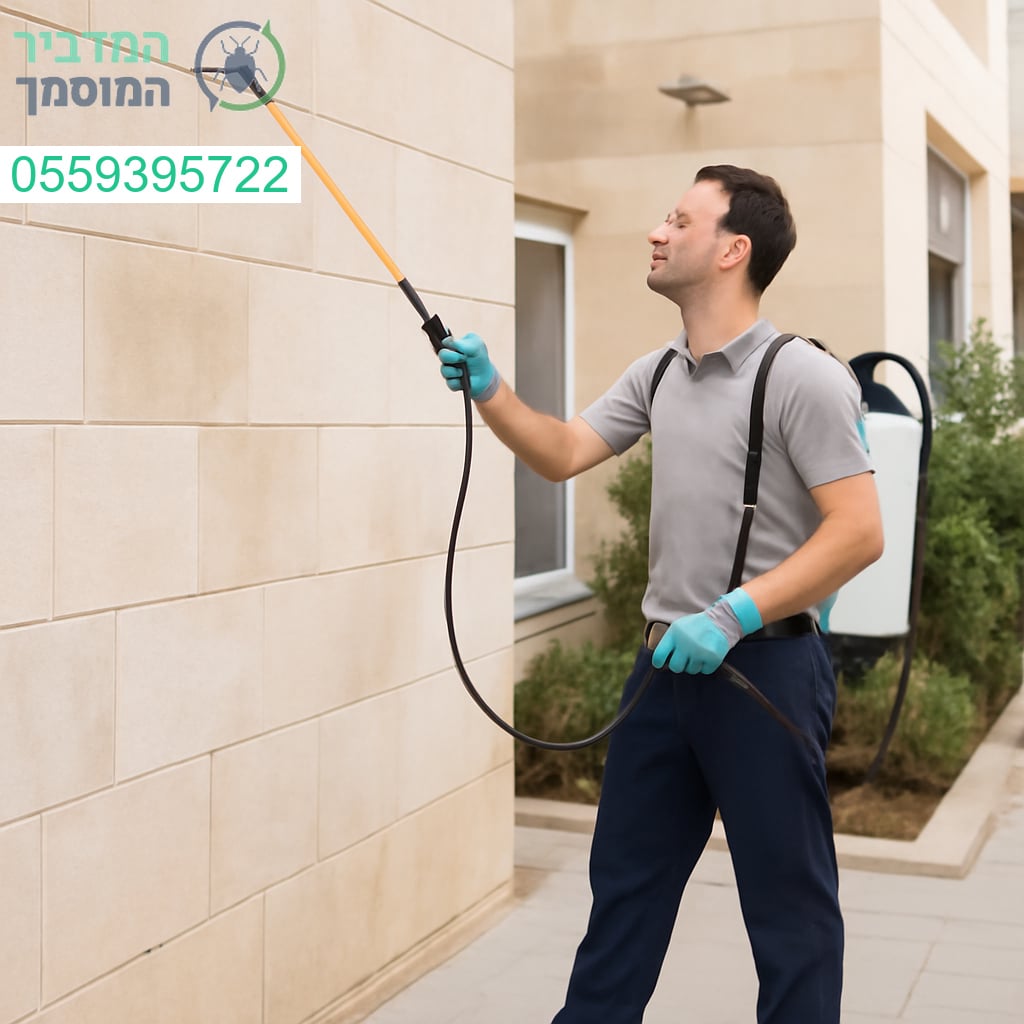 ריסוס יסודי ומקצועי להגנה מקסימלית בבניין מגורים בראש העין