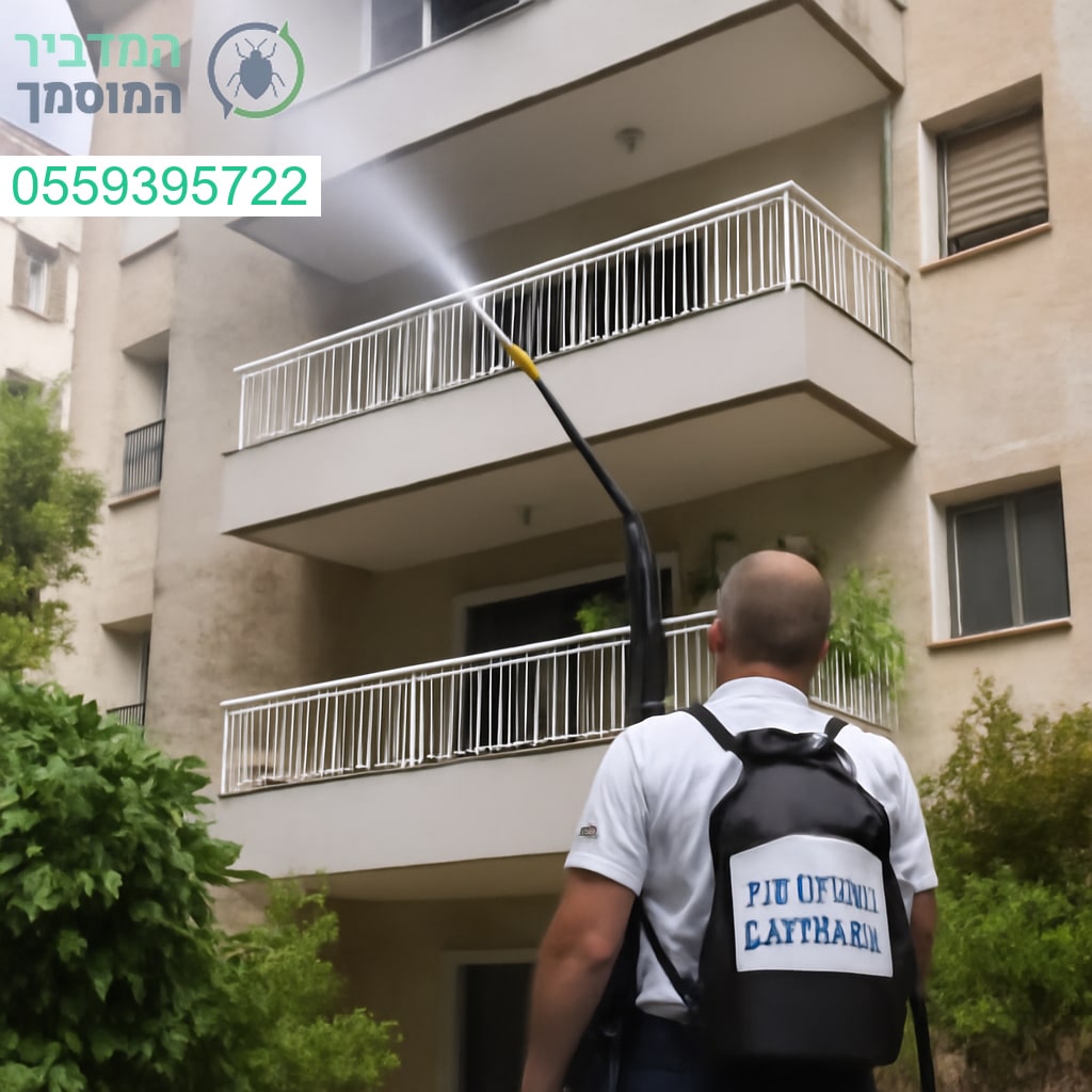 ריסוס יסודי לבניין מגורים בהרצליה לביעור מזיקים בצורה מקצועית ויעילה