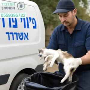 שירות מקצועי לפינוי פגרים באשדוד במהירות ובאחריות לשמירה על בריאות הציבור
