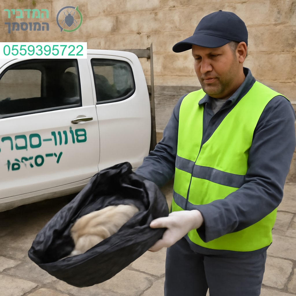 פינוי פגר בירושלים במהירות ובמקצועיות על ידי צוות מיומן ומצויד