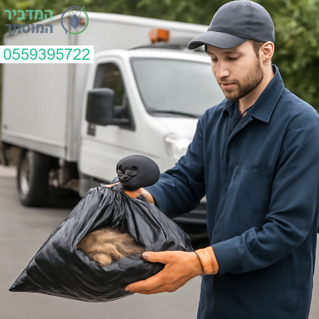 שירות מקצועי לפינוי פגרים בחיפה בזמינות מיידית ודיסקרטיות מלאה