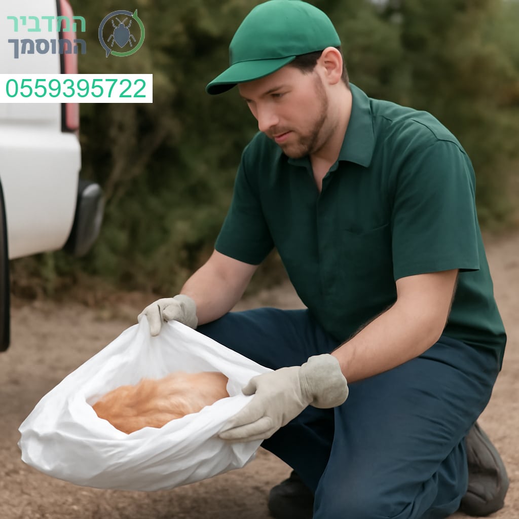פינוי פגרים מקצועי בנס ציונה במהירות ובאחריות מלאה