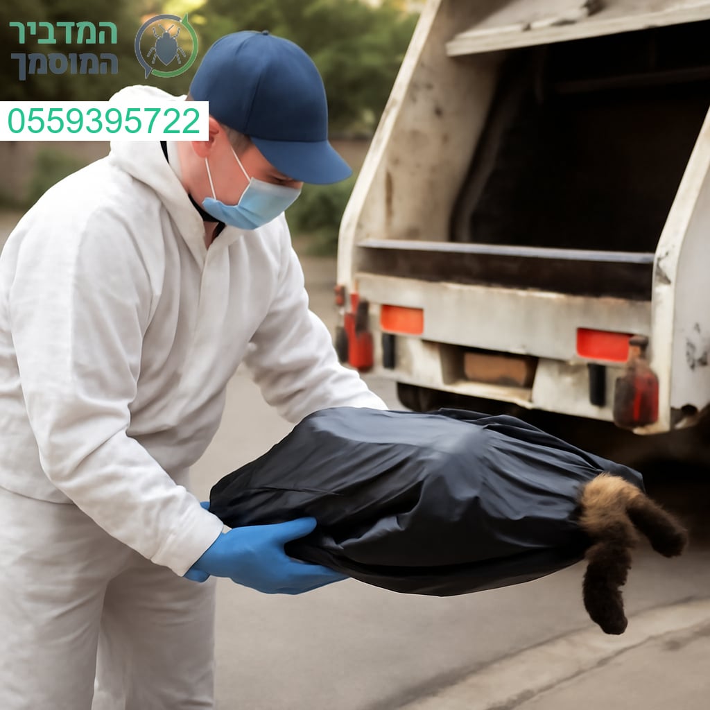 שירות מהיר ואחראי לפינוי פגרים בקריית מוצקין עם הקפדה על ניקיון ובטיחות סביבתית