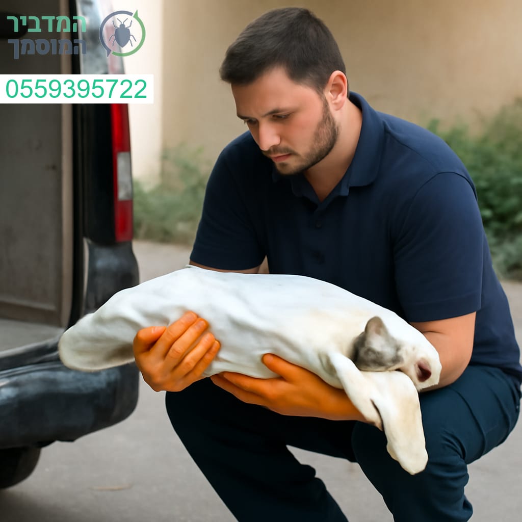 שירות מקצועי לפינוי פגרים בחולון בזמינות מיידית ודיסקרטיות מלאה