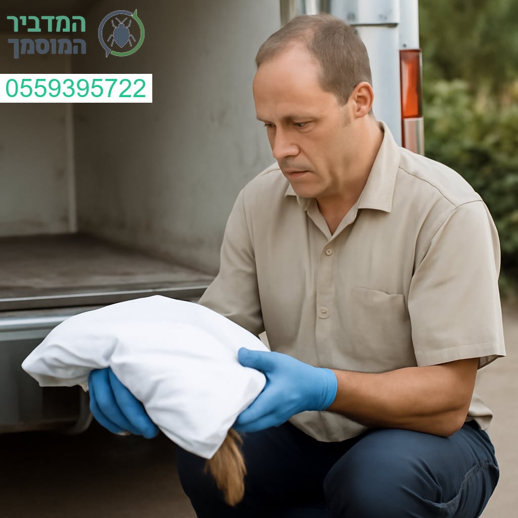 פינוי פגרים בהוד השרון באחריות מלאה ובסטנדרטים הגבוהים ביותר לשמירה על הבריאות והסביבה