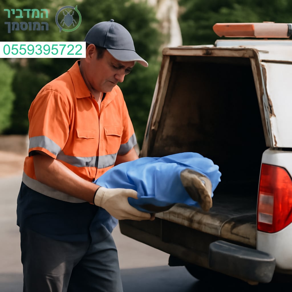 שירות מהיר ומקצועי לפינוי פגרים בהוד השרון עם מענה מיידי לאורך כל שעות היממה