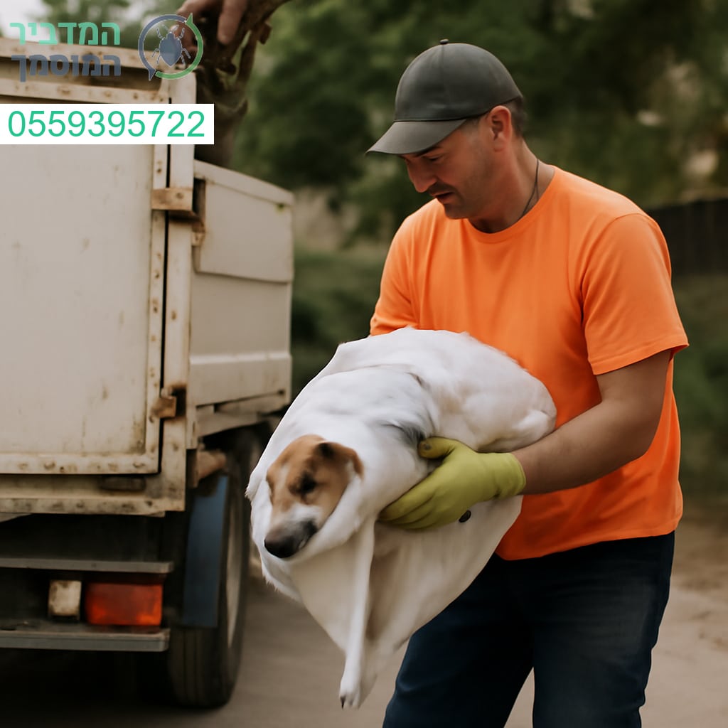 פינוי פגרי בעלי חיים בקריית גת במהירות ובמקצועיות עם שירות מסור ואחראי לאורך כל התהליך