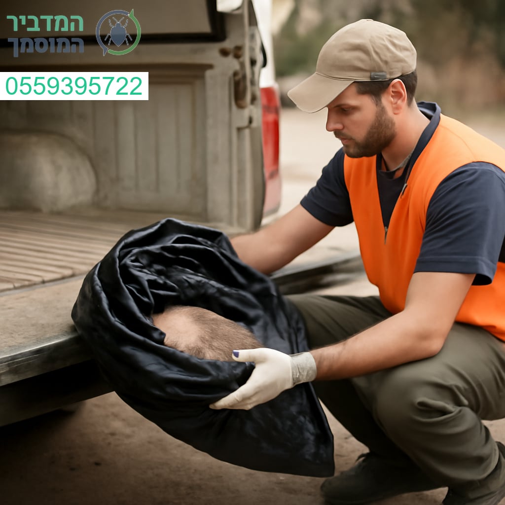שירות מקצועי לפינוי פגרים בקריית גת בזמינות מלאה ובשמירה על תנאי תברואה מחמירים