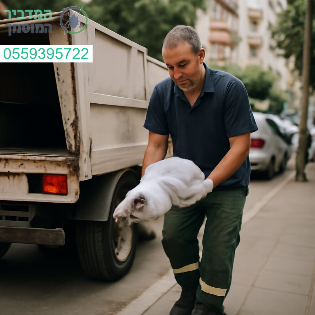 שירות מקצועי לפינוי פגרים בתל אביב במהירות ובאחריות לשמירה על היגיינת הסביבה