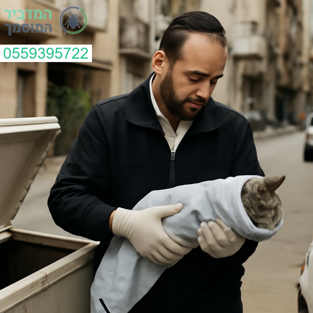 פינוי פגרי חיות בצורה מקצועית ואחראית בבני ברק על ידי צוות מומחה ומסור