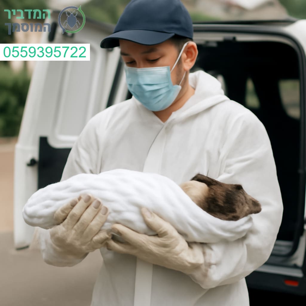 שירות מקצועי לפינוי פגרים במודיעין במהירות דיסקרטיות ואחריות מלאה