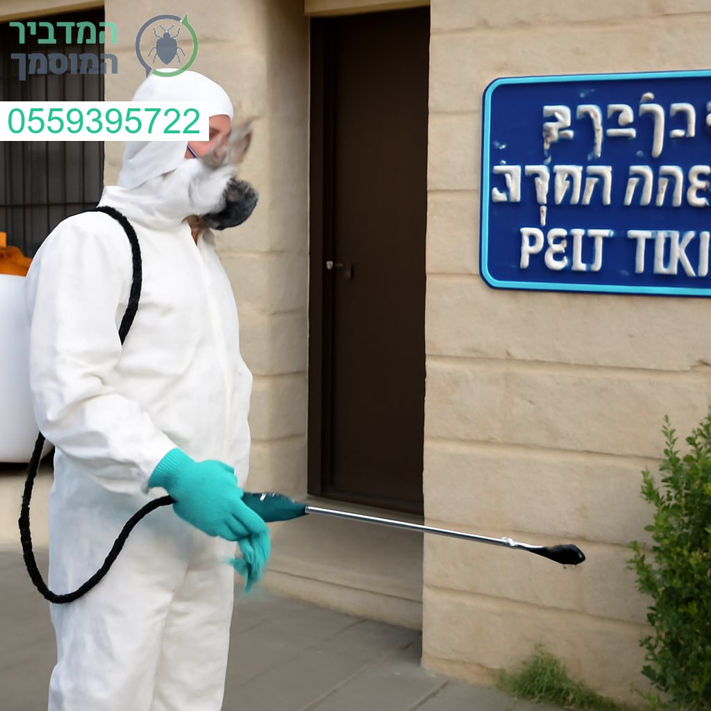 הדברה מקצועית בפתח תקווה עם ציוד מתקדם ויחס אישי לכל לקוח