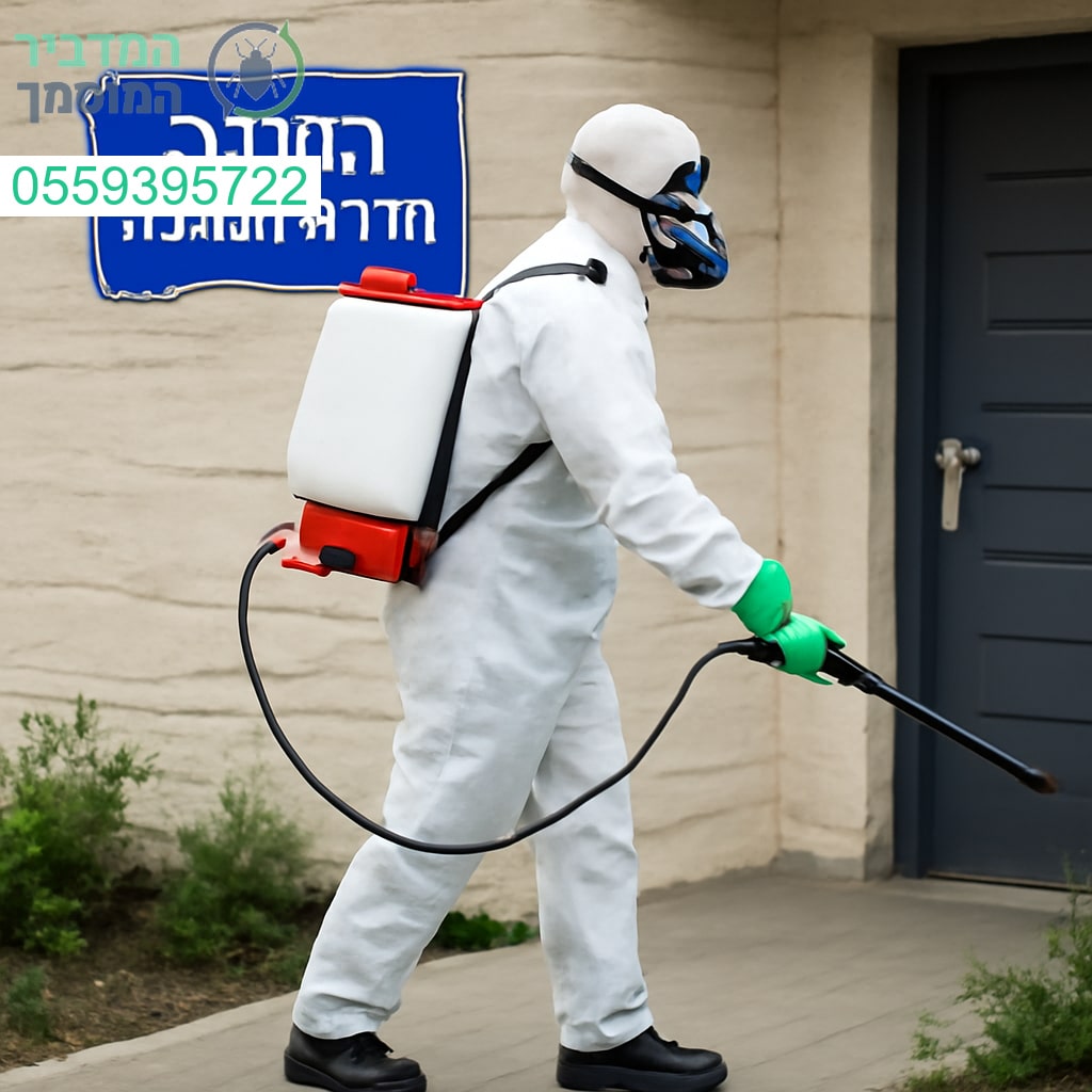 הדברה מקצועית בקריית מוצקין עם ציוד מתקדם לביטחון וניקיון מושלם לבית ולעסק