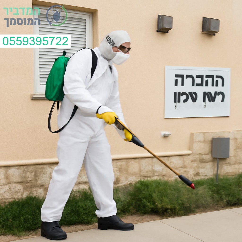 שירותי הדברה מקצועיים בראשון לציון עם ציוד מתקדם ותוצאות מעולות