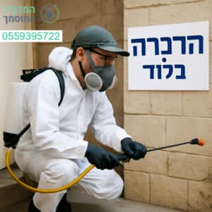 שירותי הדברה מקצועיים בלוד עם ציוד מתקדם ותוצאות מוכחות