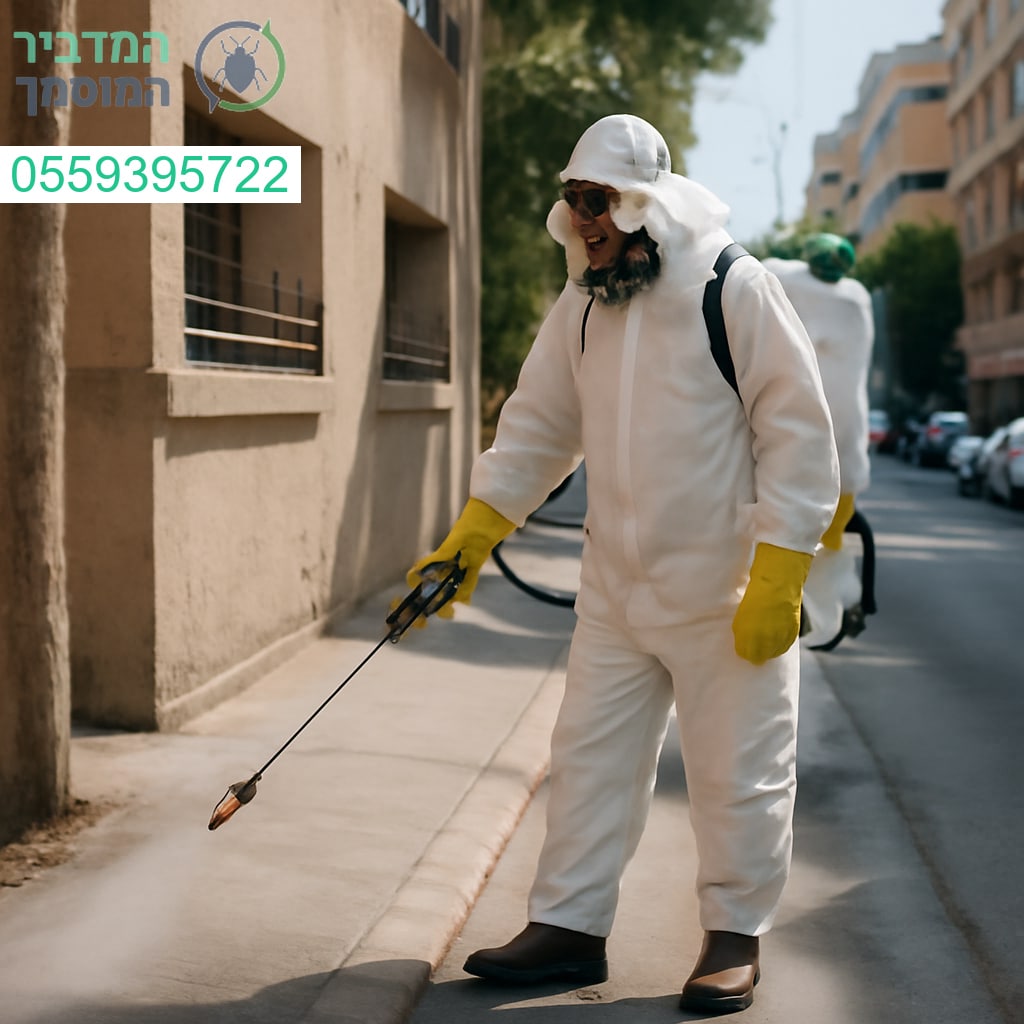 שירותי הדברה מתקדמים בתל אביב עם ציוד חדיש ומקצוענות ללא פשרות