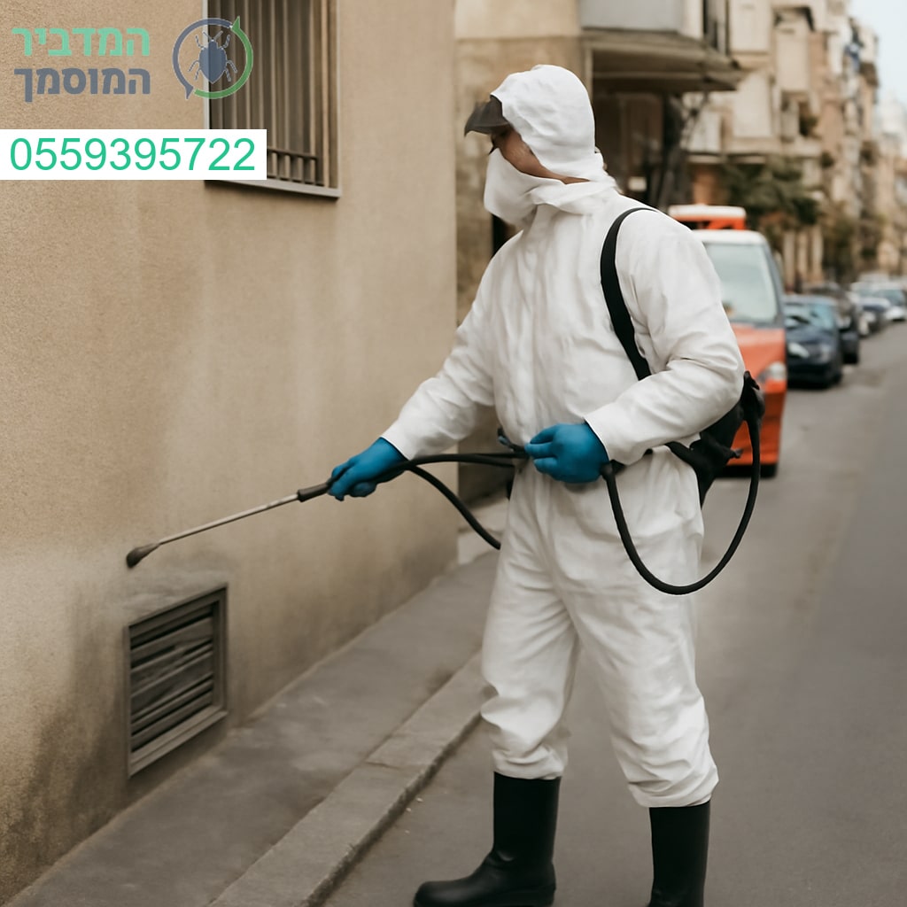 הדברה מקצועית בבני ברק עם ציוד מתקדם לתוצאה מהירה ובטוחה