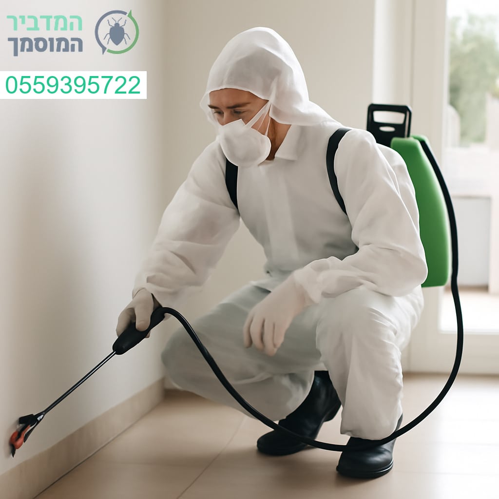 הדברה מקצועית במודיעין עם ציוד מתקדם ותוצאות ללא תחרות