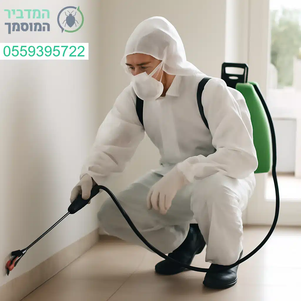 הדברה מקצועית במודיעין עם ציוד מתקדם ותוצאות ללא תחרות