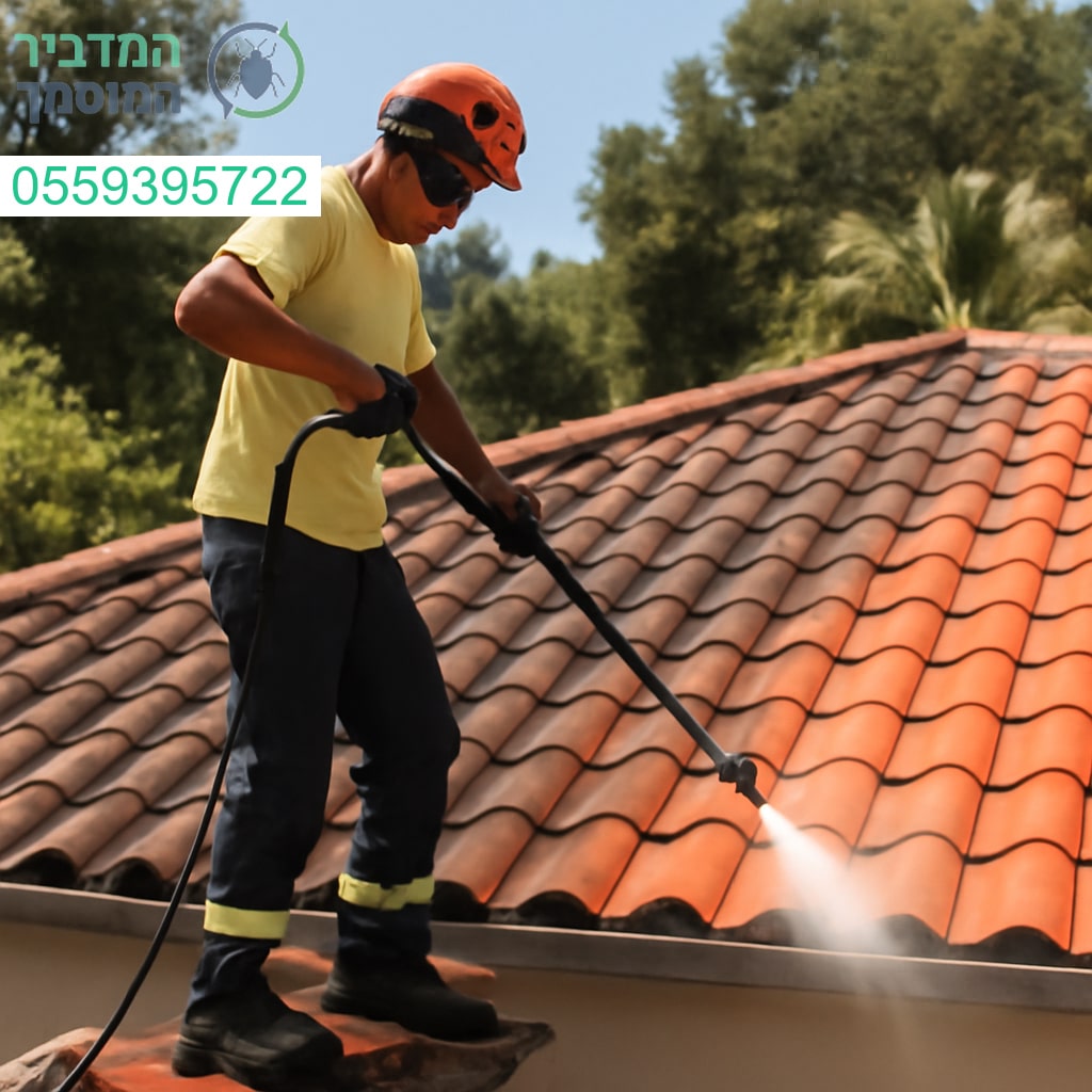 ניקוי גגות מקצועי ברמת השרון לבתים מבריקים ומוגנים לאורך זמן