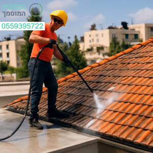 ניקוי גגות מקצועי באריאל לתוצאה מבריקה ולמראה מחודש ומרשים