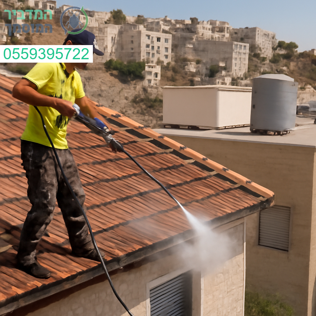 ניקוי גגות מקצועי בביתר עילית לביצוע מושלם ומראה חדש לאורך זמן