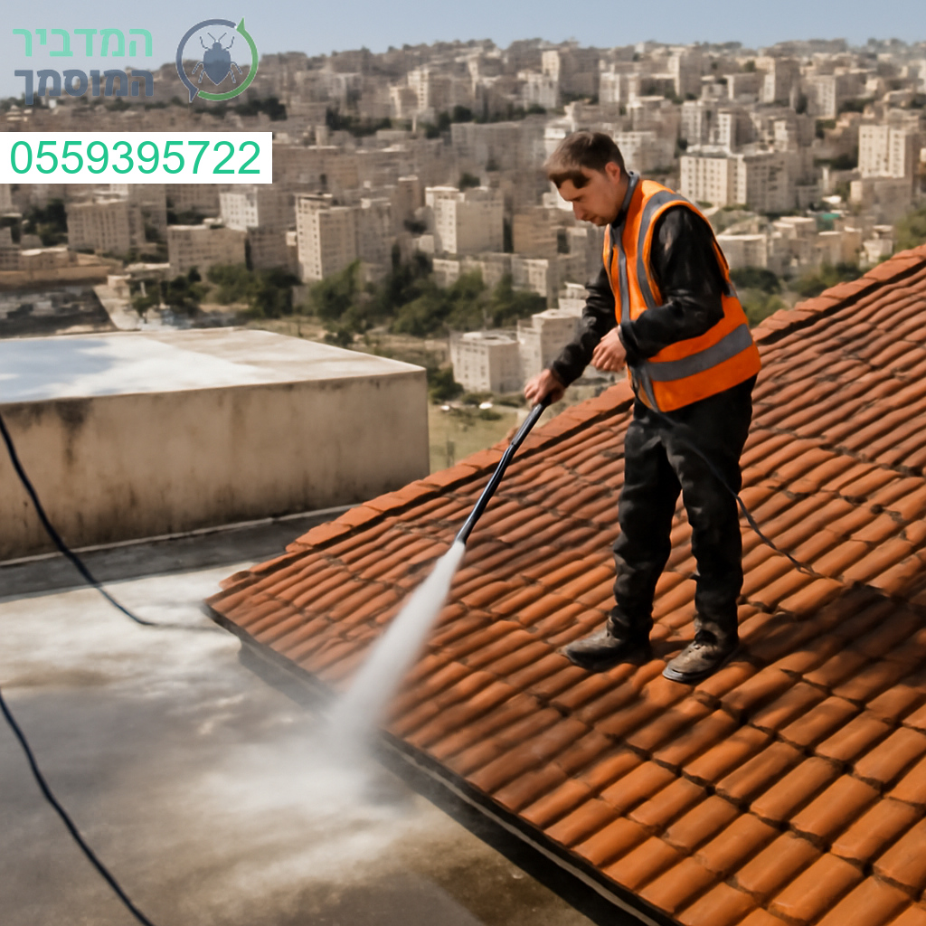 ניקוי גגות מקצועי בביתר עילית לביצועים מושלמים ומראה מרהיב