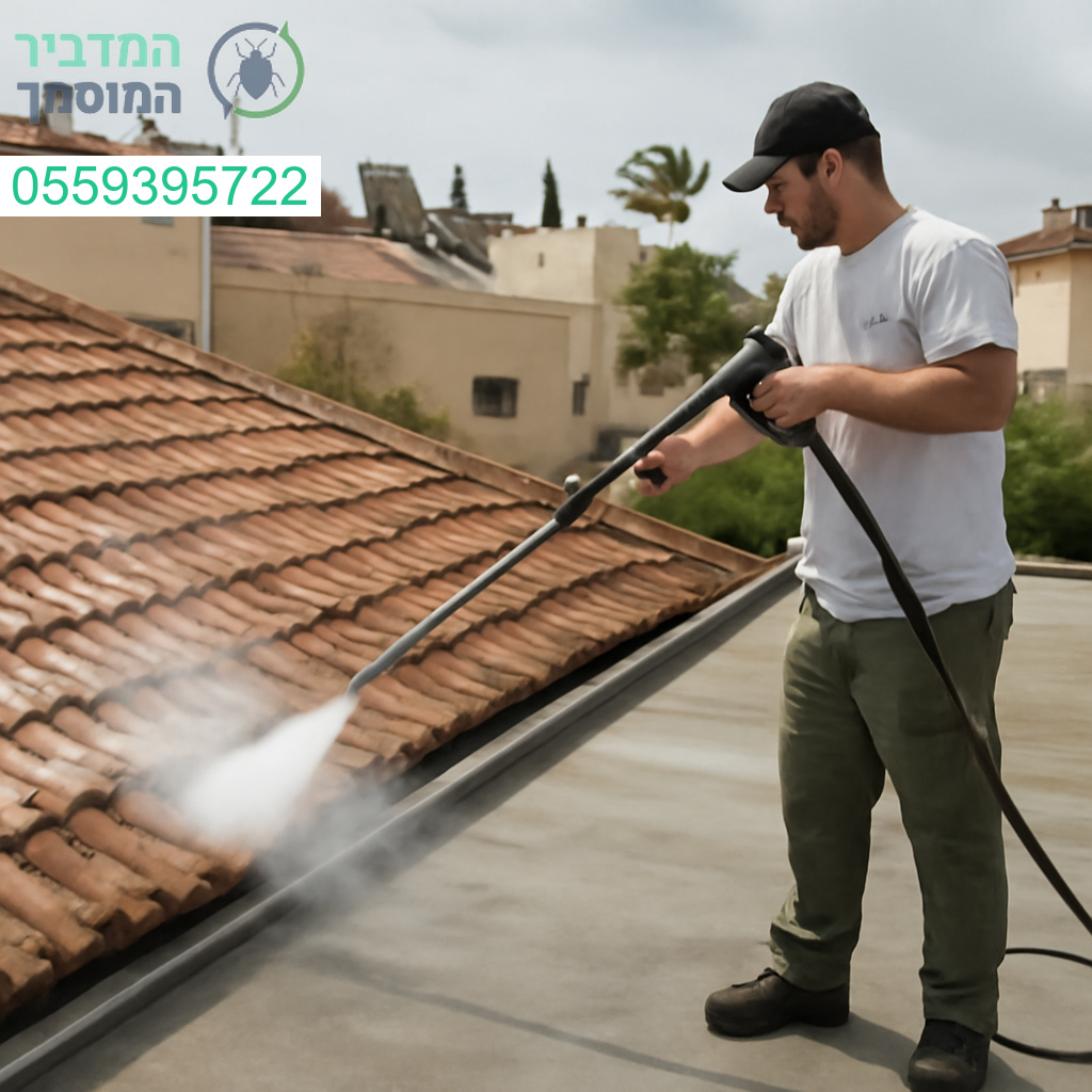 ניקוי גגות מקצועי באור עקיבא עם תוצאות ברמה הגבוהה ביותר וללא פשרות