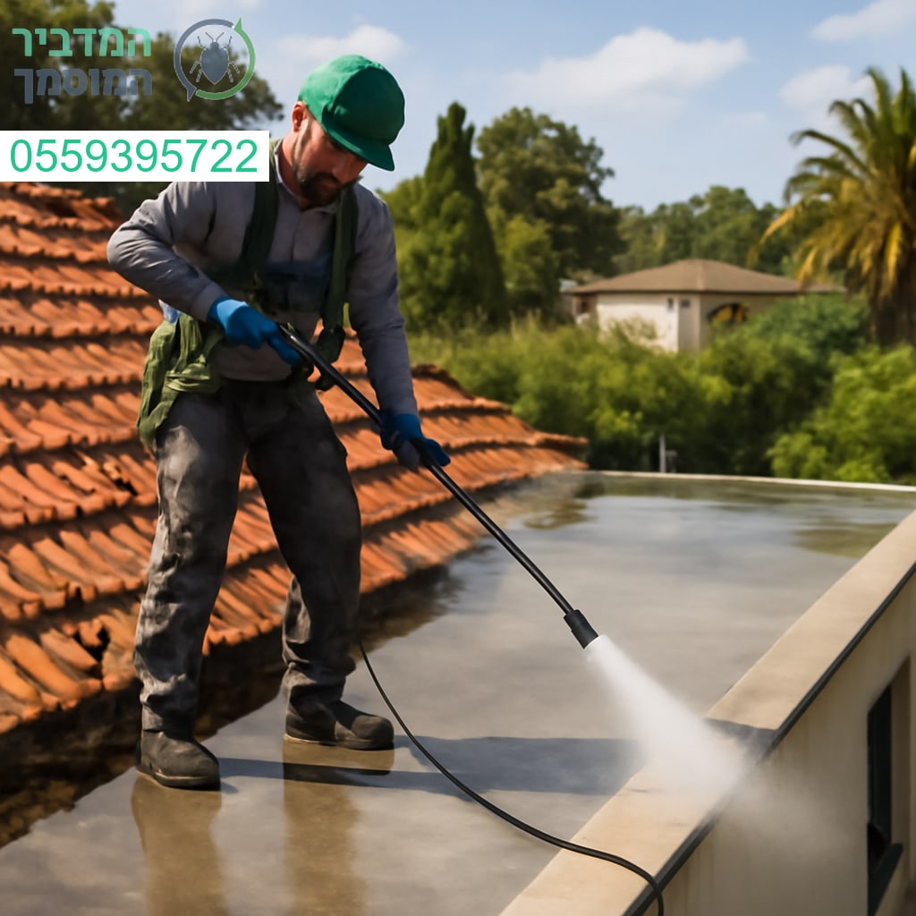 ניקוי גגות מקצועי בכפר שמריהו לבתים פרטיים ברמה הגבוהה ביותר