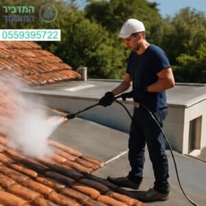 ניקוי גגות מקצועי בעתלית עם ציוד מתקדם ותוצאות ברמה הגבוהה ביותר