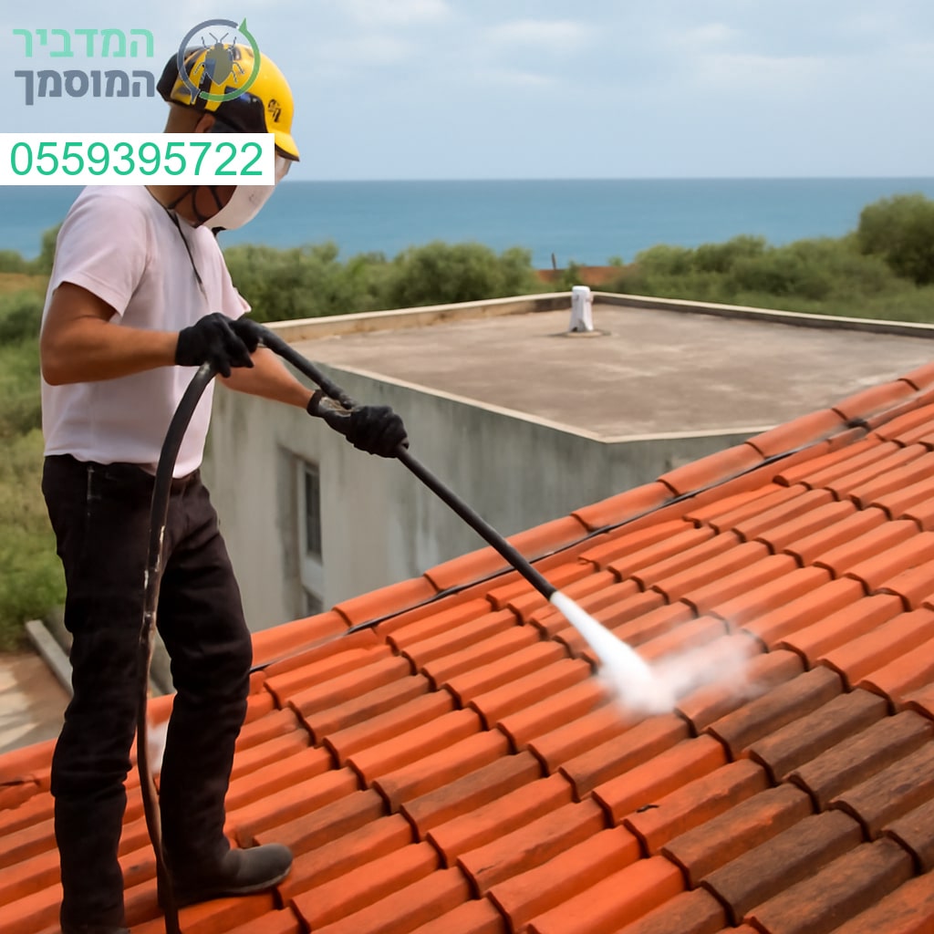 ניקוי גגות מקצועי בעתלית עם ציוד מתקדם לתוצאה מרשימה ואיכותית