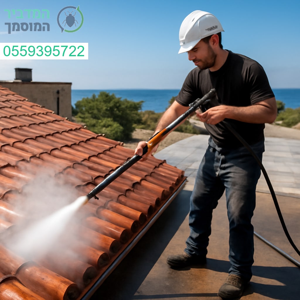 ניקוי גגות מקצועי בעתלית עם תוצאה מבריקה ושירות ללא תחרות