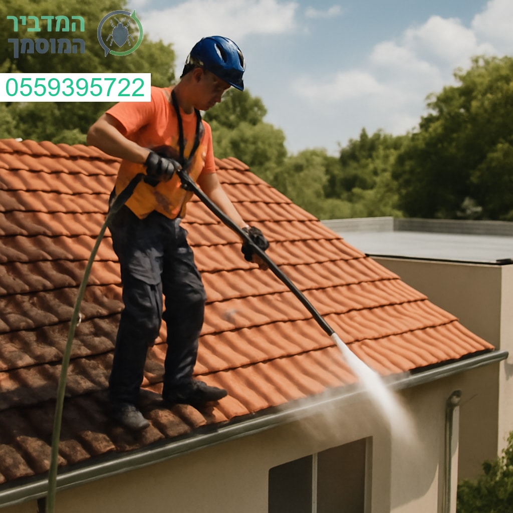 ניקוי גגות מקצועי ביבנה ברמה הגבוהה ביותר לתוצאה נקייה ובטוחה לאורך זמן